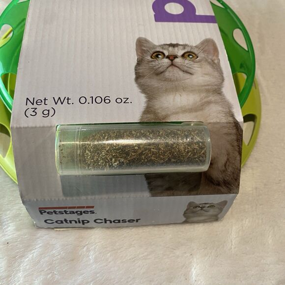 PerStages Catnip Chaser Cat Toy Open And Close Vents For Scent Endless Fun - Picture 4 of 4